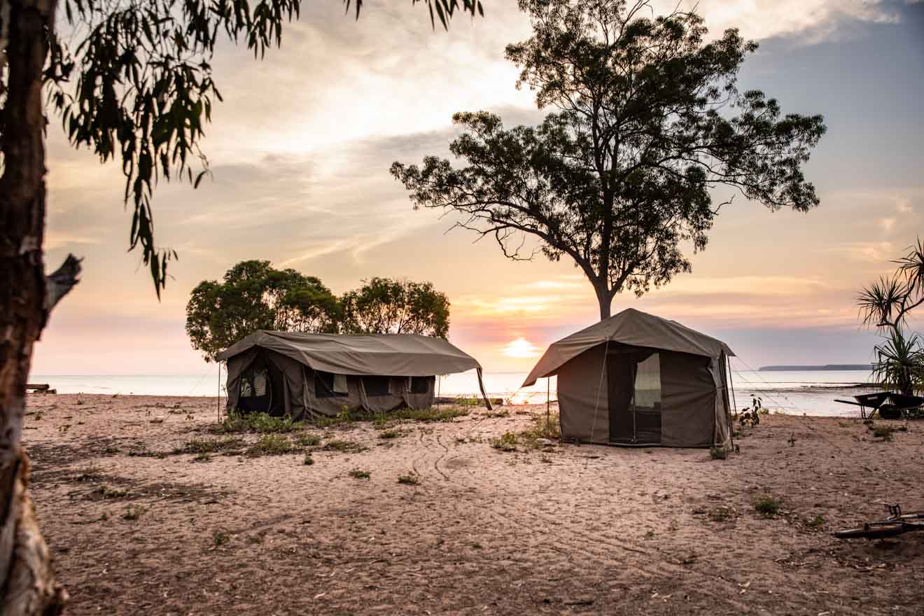 Journey into Arnhem Land accommodation and camping