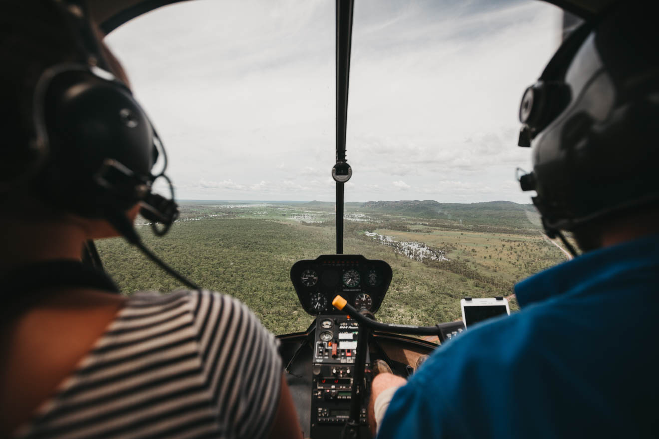 Scenic helicopter flight Things to do in Kakadu national park tourism