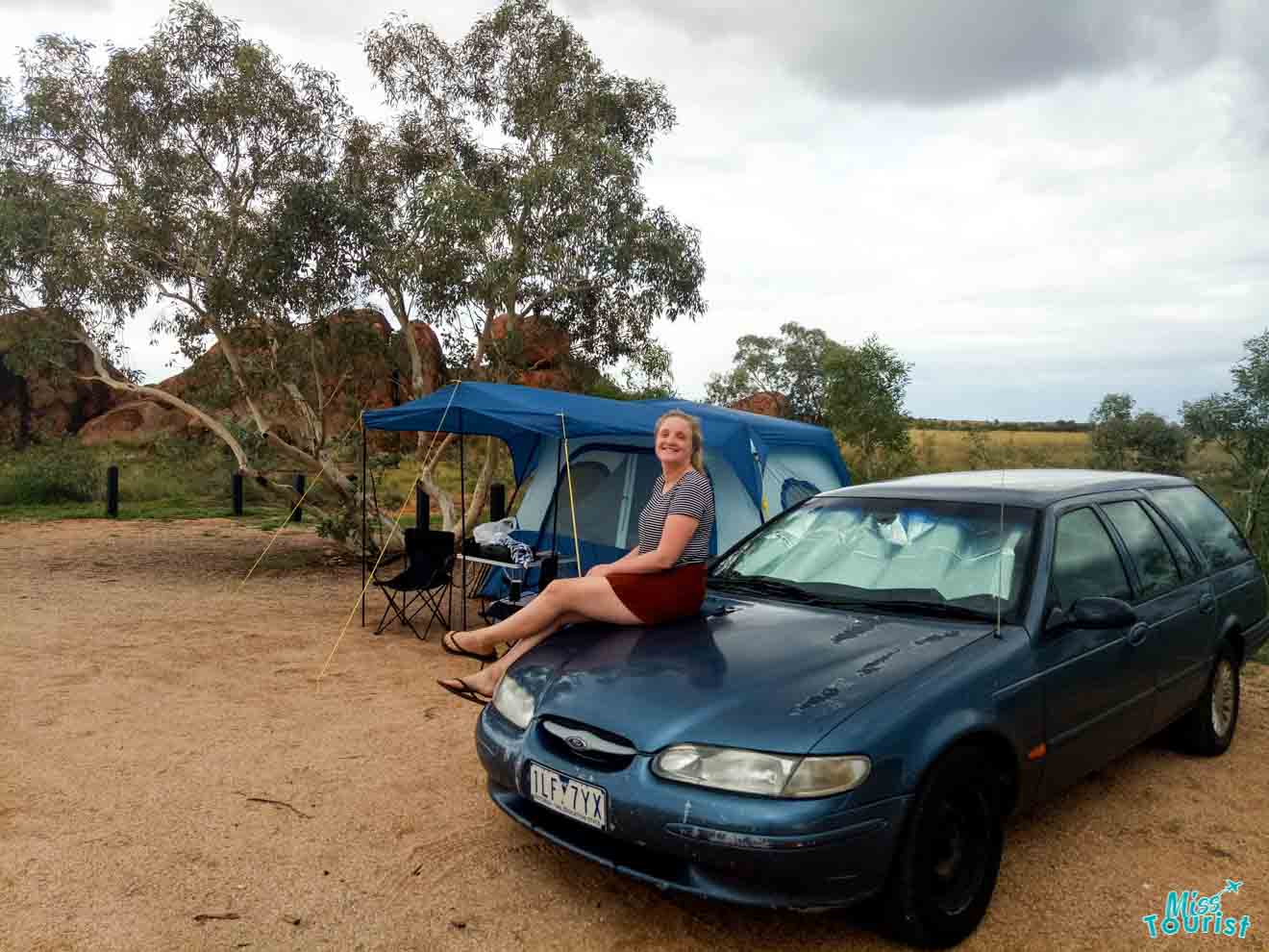 camping spot Darwin to Alice Springs where to stay accommodation