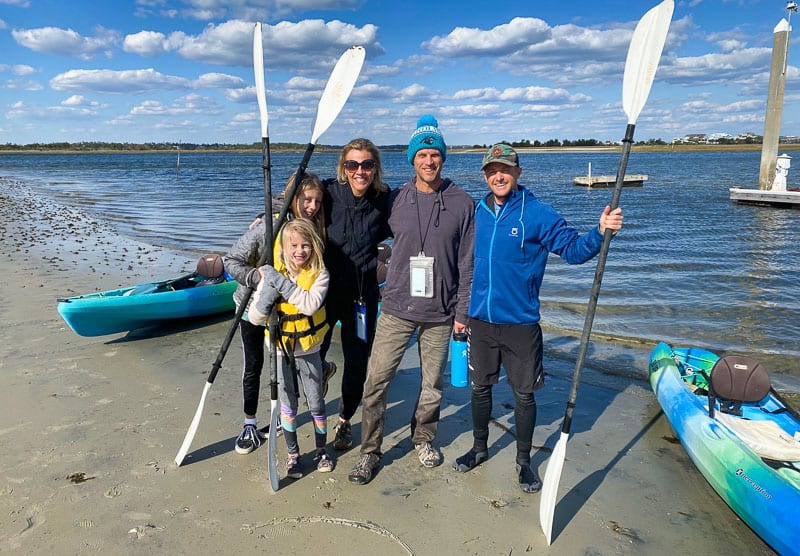 Kayaking in Wrightsville Beach