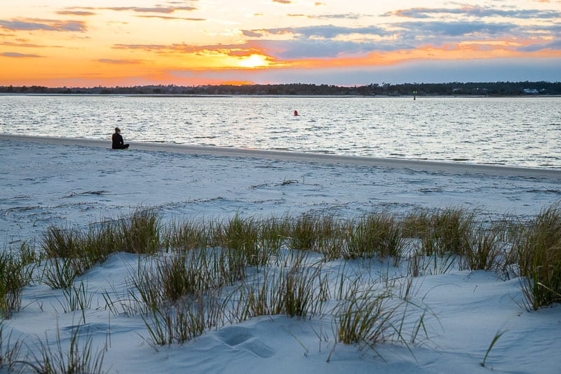 Sunset in Wrightsville Beach