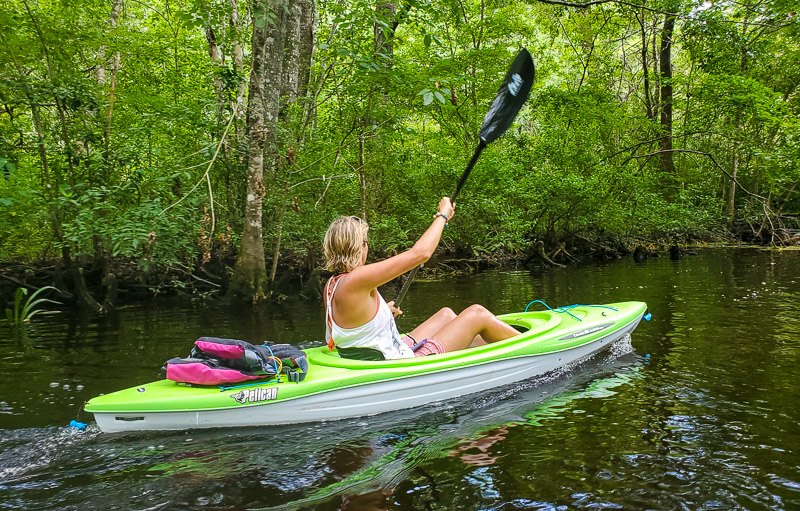 Kayaking the Aucilla River in Florida