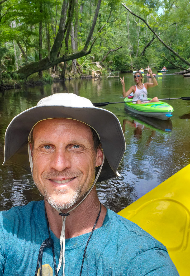 Kayaking the Aucilla River in Florida