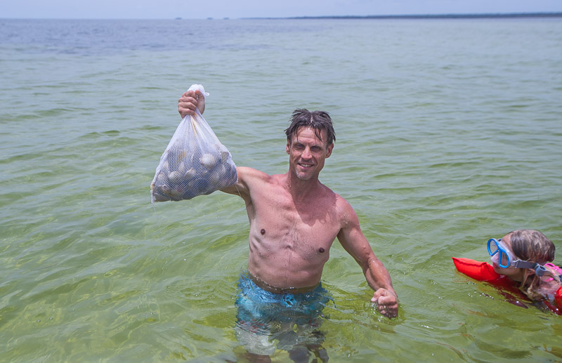 Scalloping in Steinhatchee, Florida