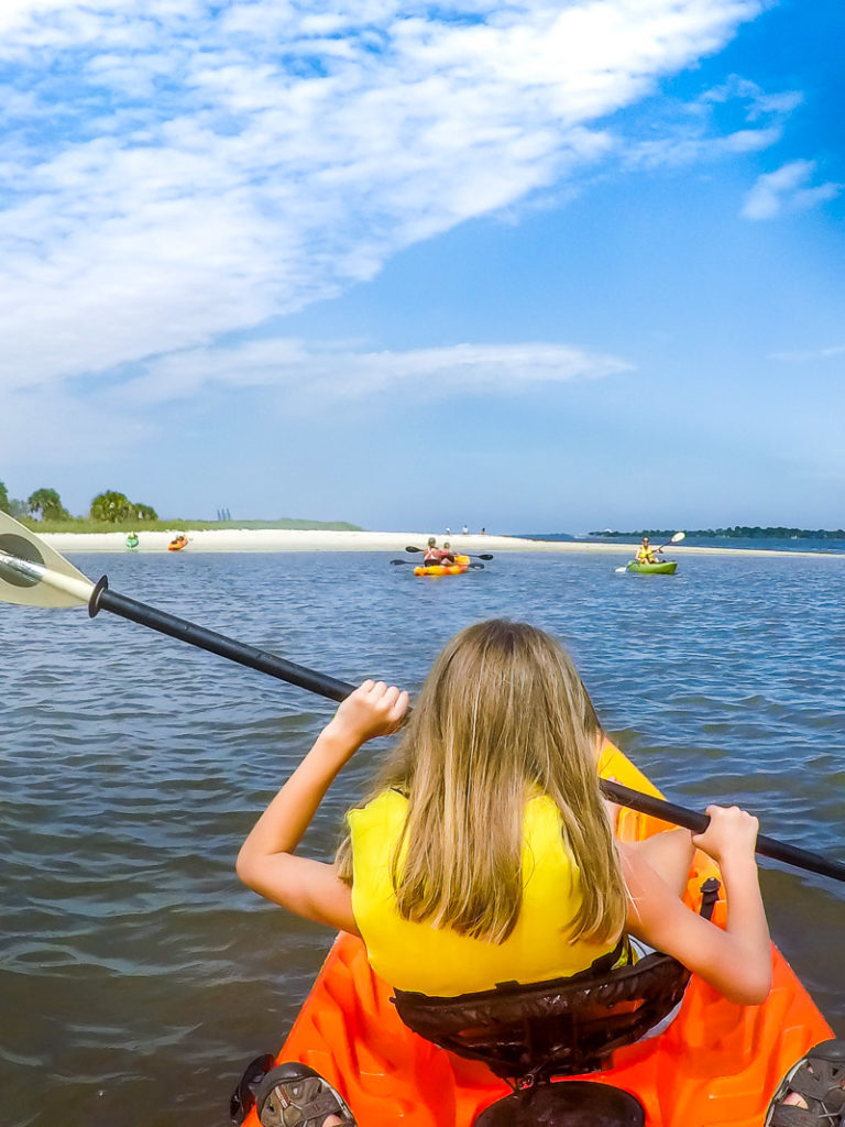 Kayaking in Cedar Key, Florida