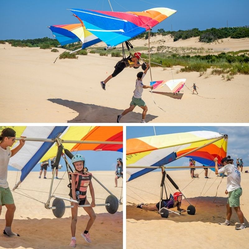 Hang Gliding at Jockey's Ridge State Park, Outer Banks, NC