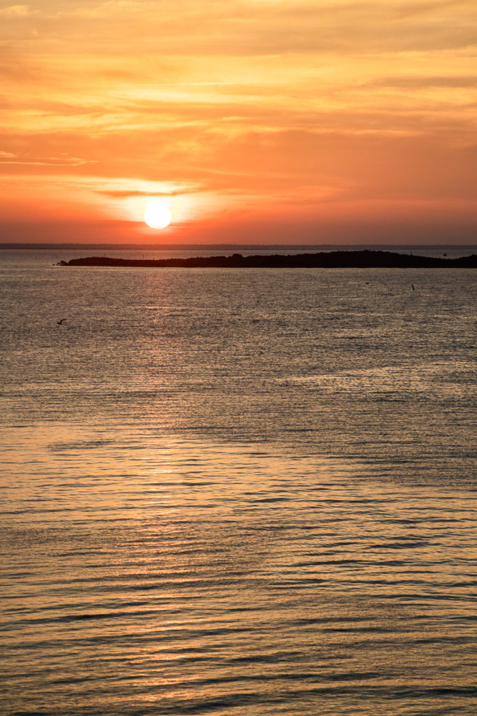 Sunrise in Cedar Key, Florida