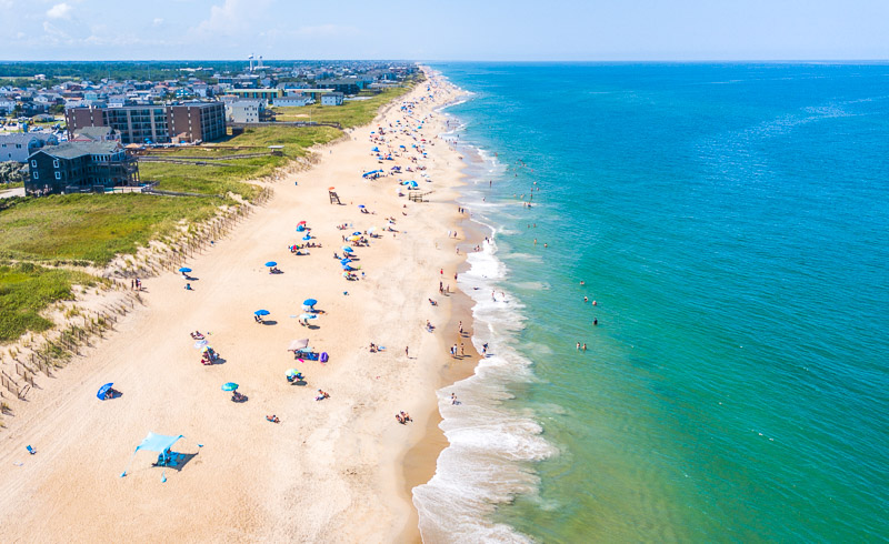 Kill Devil Hills Beach outer banks family vacation