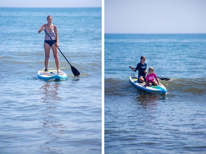 Stand up paddle boarding, Outer Banks, NC