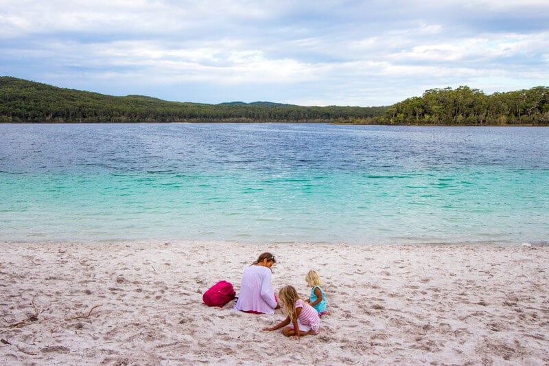 Lake Mackenzie - one of the best things to do on Fraser Island in Australia