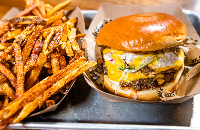 Cow Bar Burger, Morgan Street Food Hall