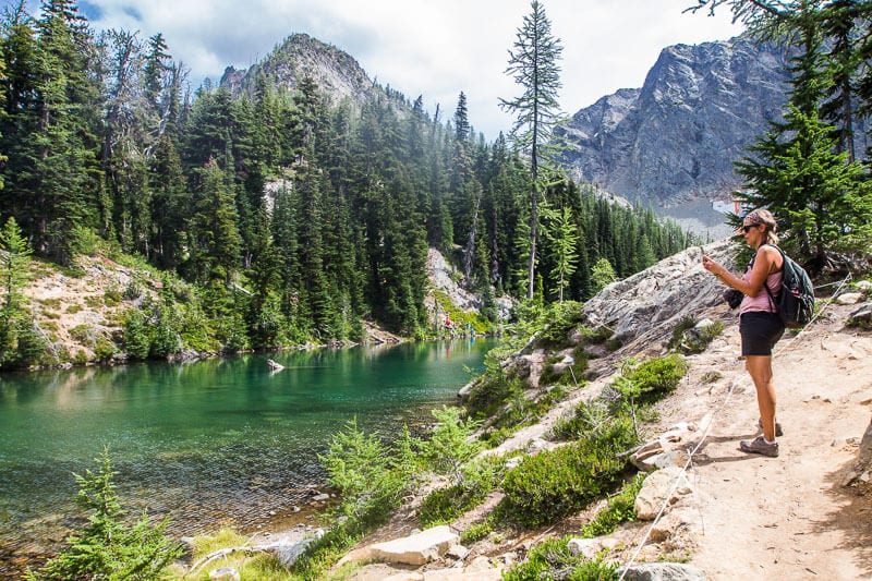 The Blue Lake Trail North Cascades National Park, Washington State