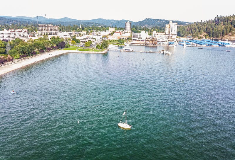 Lake Coeur D' Alene, Idaho