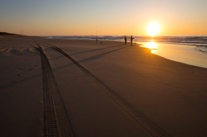 Sunrise on Eurong Beach - one of the best things to do on Fraser Island