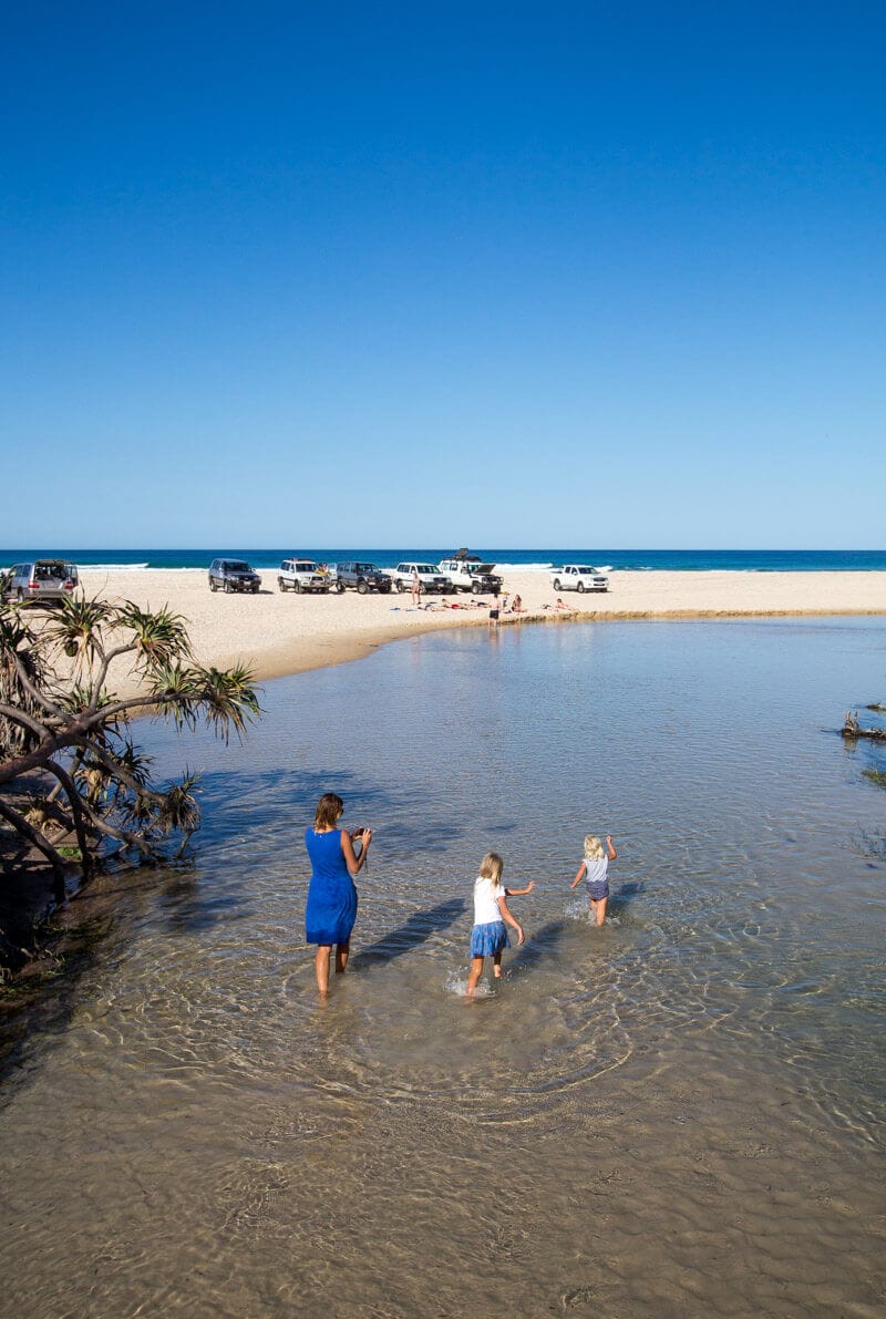 Eli Creek - things to do on Fraser Island in Australia