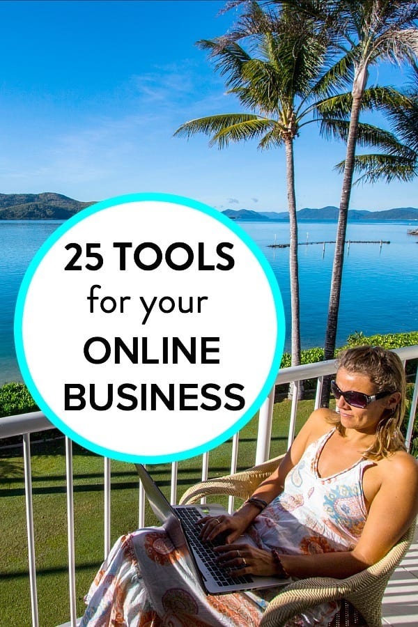 25 tools we use to run our online business