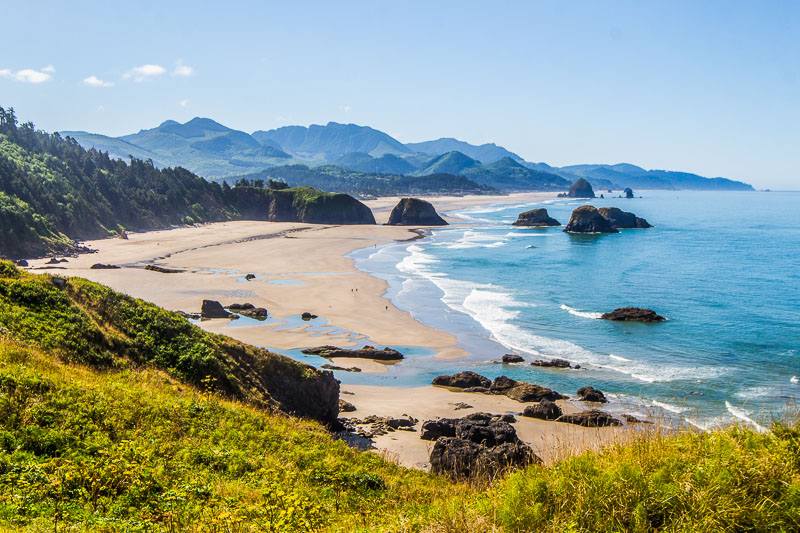 Oregon coast near Cannon Beach