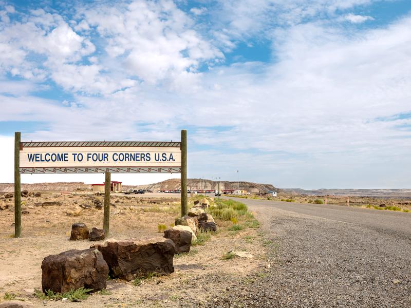 The Four Corners is the only location in the United States