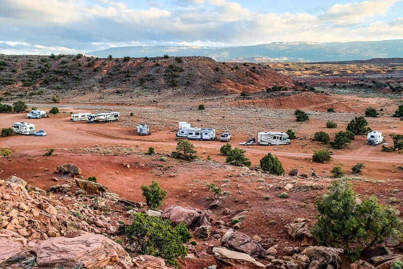 Capitol Reef Boondocking