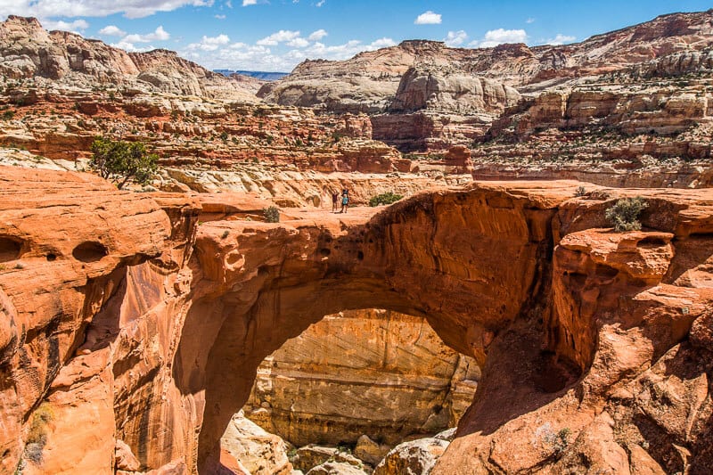 Cassidy Arch Trail, Capitol Reef National Park, Utah