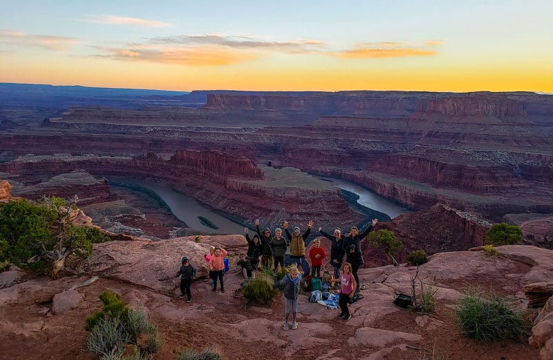 Dead Horse Point State Park sunset