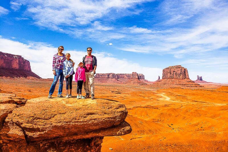 Standing up on John Ford's Point 