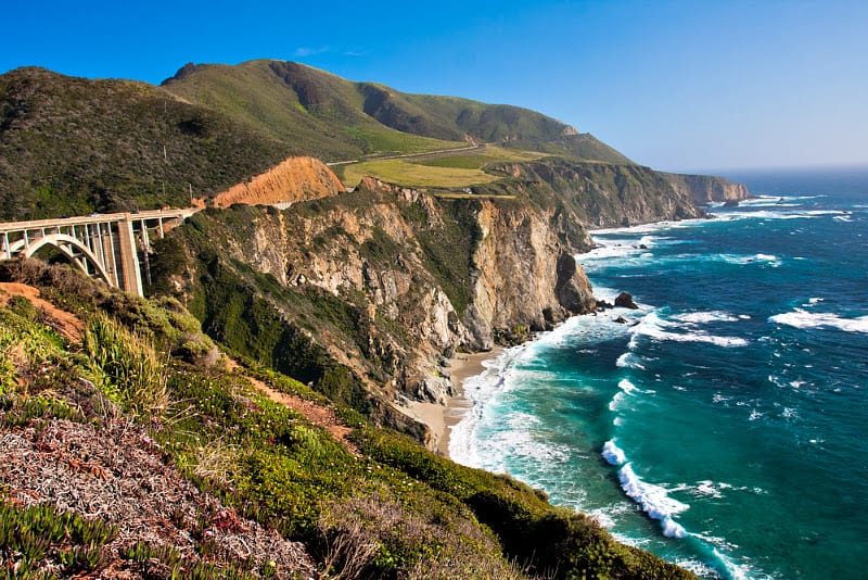 Big sur scenic drive california