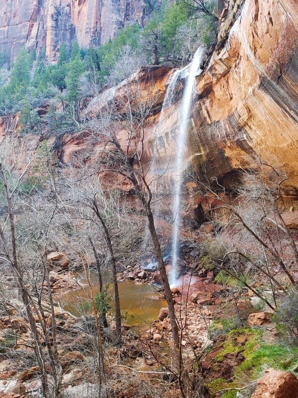 upper and lower emerald pools zion national park