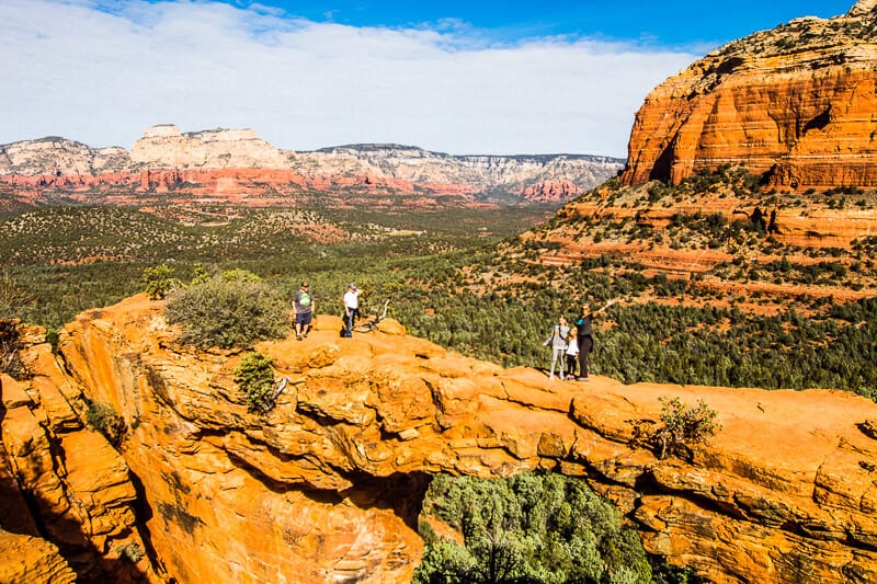 Devil's Bridge Trail Sedona with kids