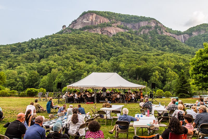 Symphony Chimney Rock village