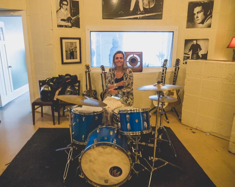 u2 rattle and hum drums Sun Studio memphis tennessee