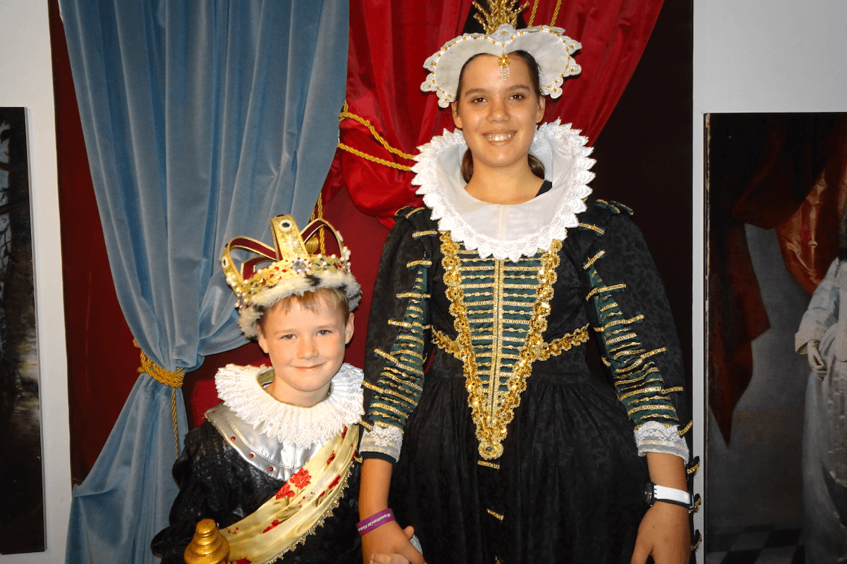 Frederiksborg Castle children's activity room Hillerod Denmark