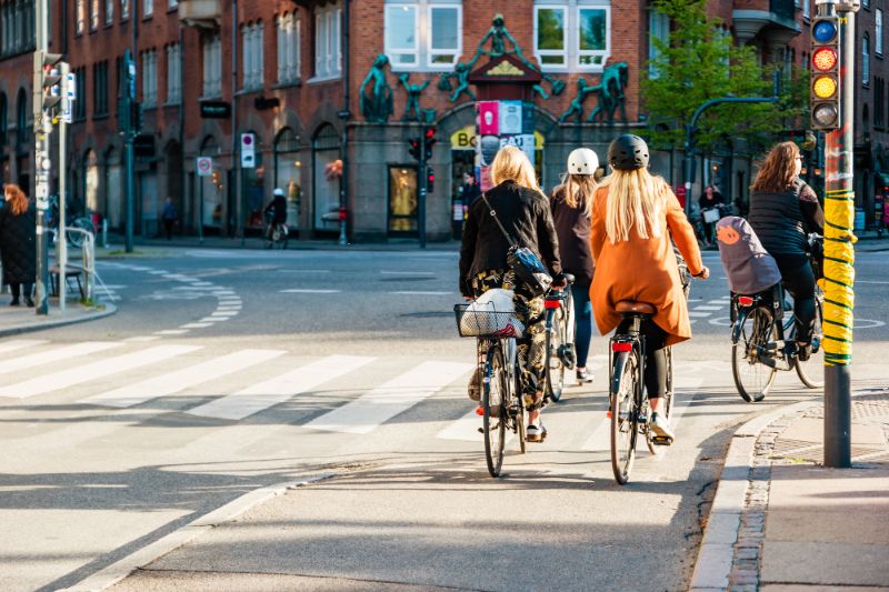 Ride a bike in Denmark