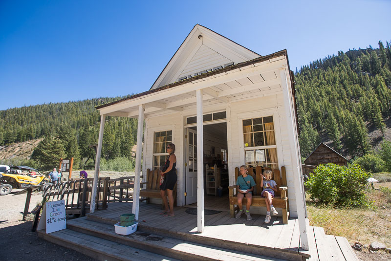 custer mining town yankee fork idaho