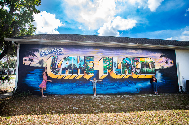 Mural Tour of Lake Placid, Florida