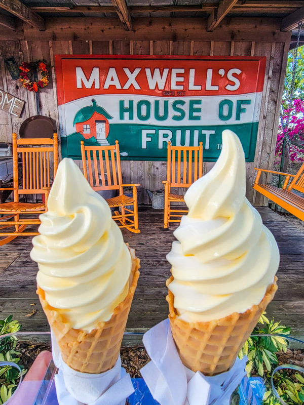 Ice Cream at Maxwell Groves, Avon Park