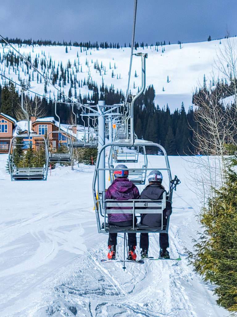 Schweizer Mountain chair lift