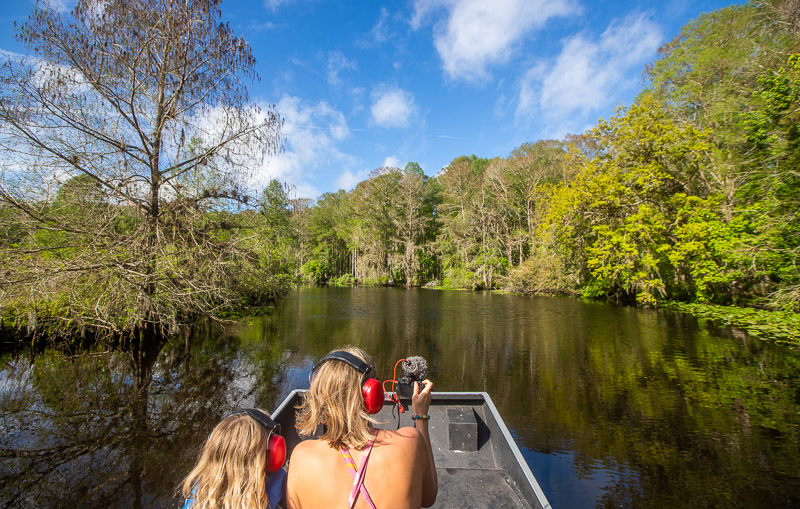 Airboat ride in Sebring, Florida