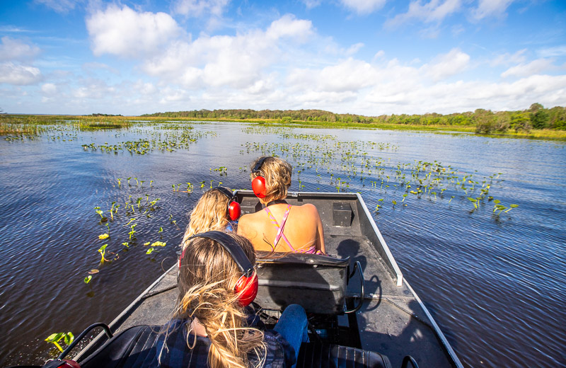 Airboat tour in Sebring, Florida