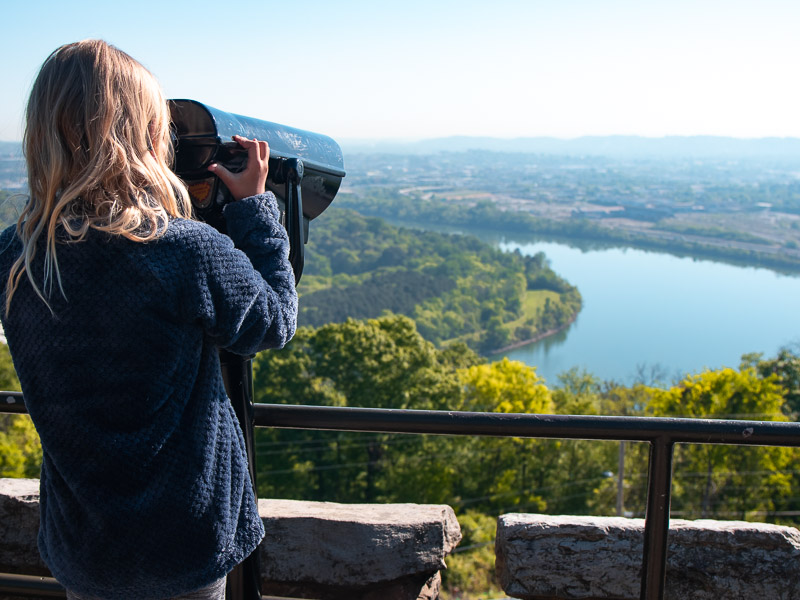 Ruby Falls Observation deck