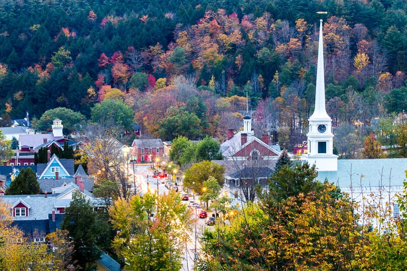 Sunset Rock, Vermont