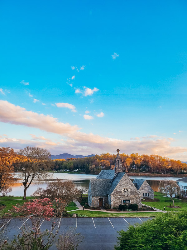 Lake Junaluska in the North Carolina Mountains