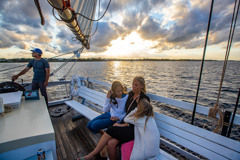 Sunset Sail on Schooner Lily, Stuart