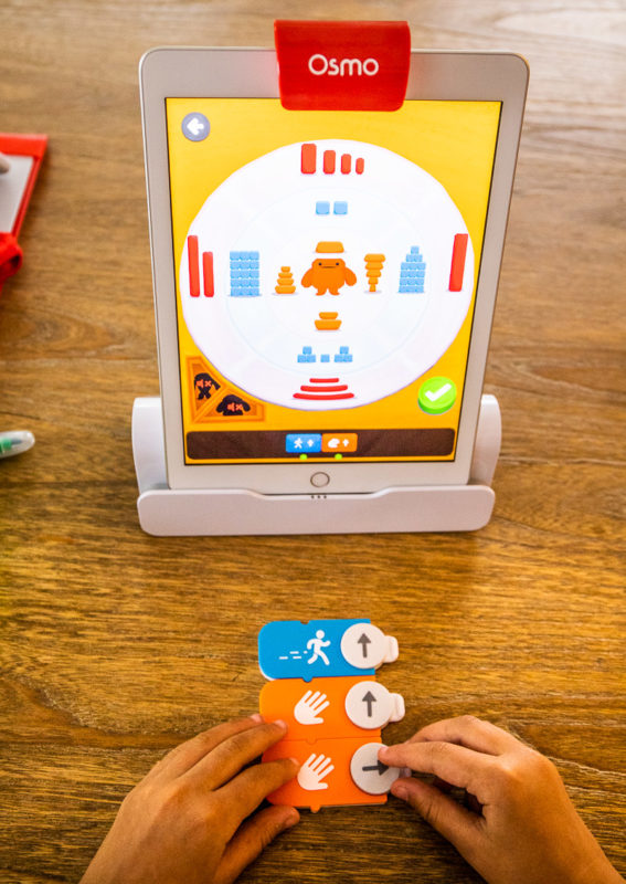 Kids love playing on the Osmo