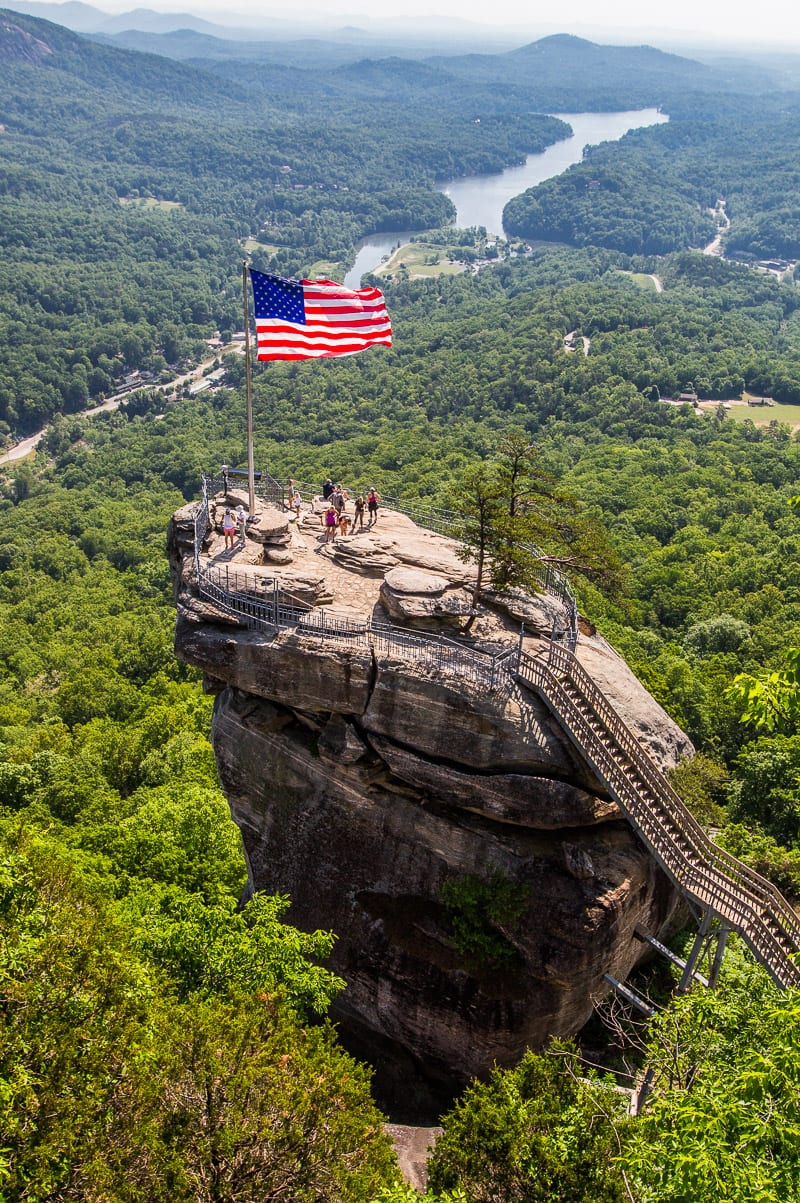 Chimney Rock hike, North Carolina