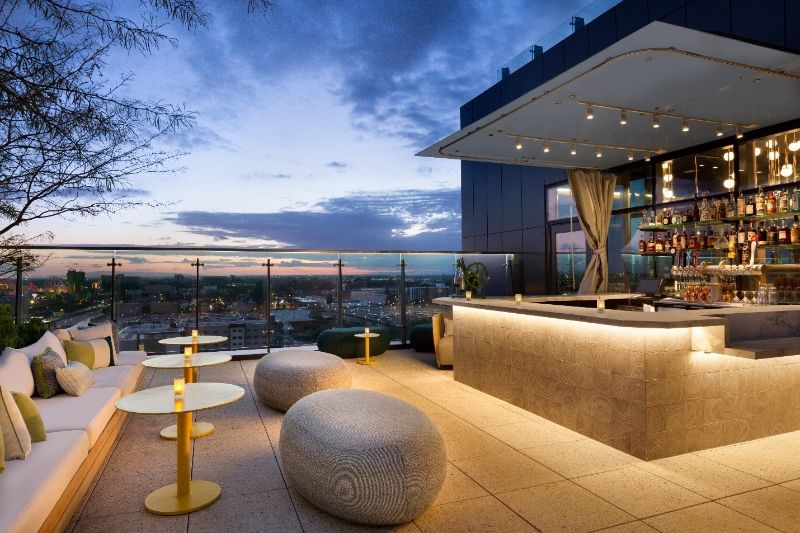 Radisson Blu Anaheim rooftop bar