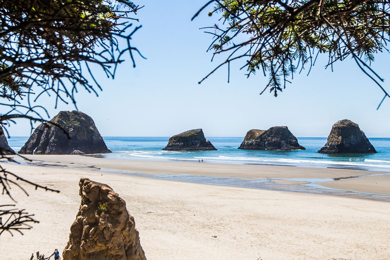 Crescent Beach ORegon Coast road trip