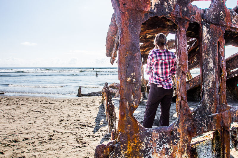 Wreck of the Peter Iredale ORegon