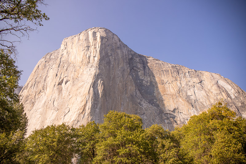 The famous el capitan yosemite