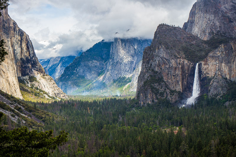 tunnel view yosemite trip